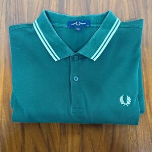 Fred Perry Tipped Slim Fit Mens Polo